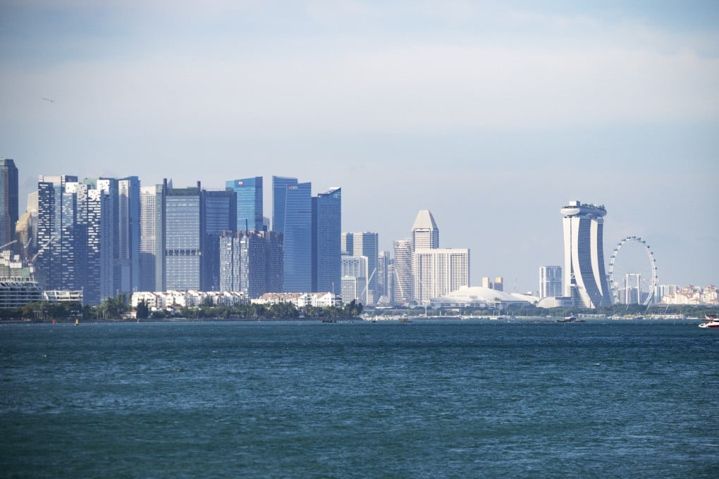 Singapore’s skyline. A man was jailed for bigamy in the city state after he secretly married a domestic helper in Indonesia. Photo: Xinhua