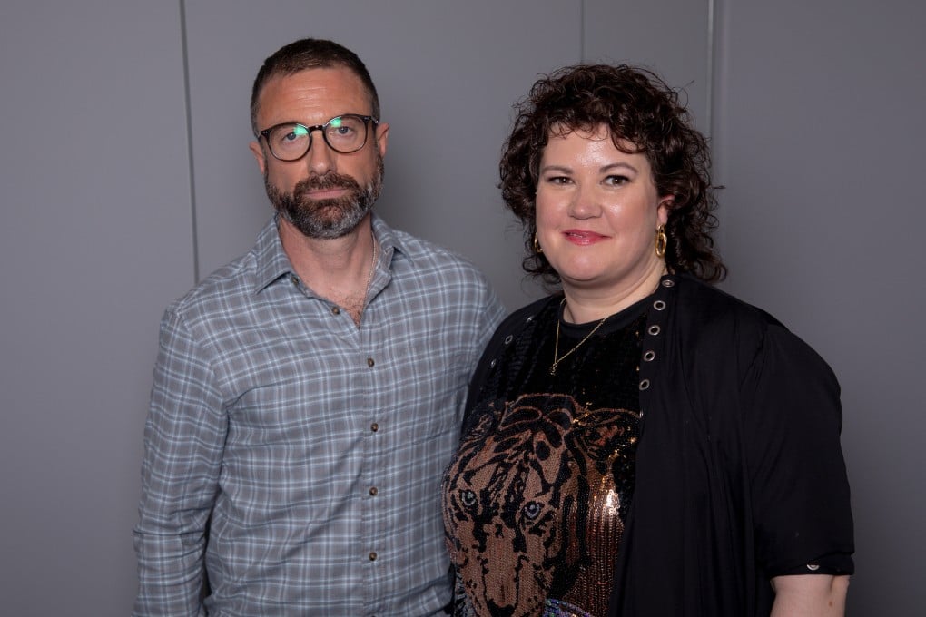 Heated Rivalry director-screenwriter Jacob Tierney and Rachel Reid, whose books are the basis of the series, are pictured in New York on April 18, 2026. The pair talk about the success of the HBO Max show based on Reid’s Game Changers book series, the joy of writing sex scenes and sequels in the works. Photo: Invision/AP