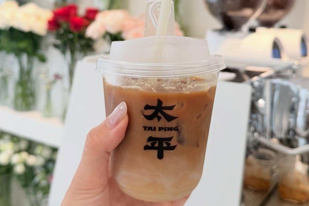 A coffee from Tai Ping, a new coffee shop on Sheung Wan’s Tai Ping Shan Street that doubles as a florist. It is one of five new cafes opening in May 2026 that offer something exciting for caffeine fans. Photo: Instagram/taiping.hk
