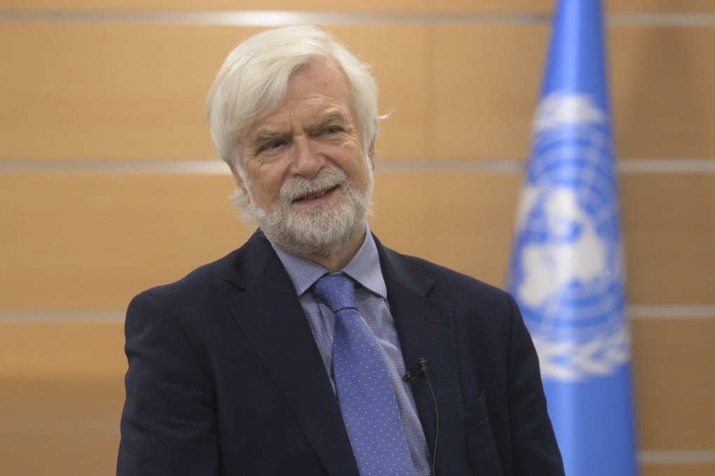 Jim Skea, chair of the Intergovernmental Panel on Climate Change, says carbon dioxide removal is “the only way in which you can actually cool the planet again” if global temperatures surpass a key benchmark. Photo: Anadolu via Getty Images