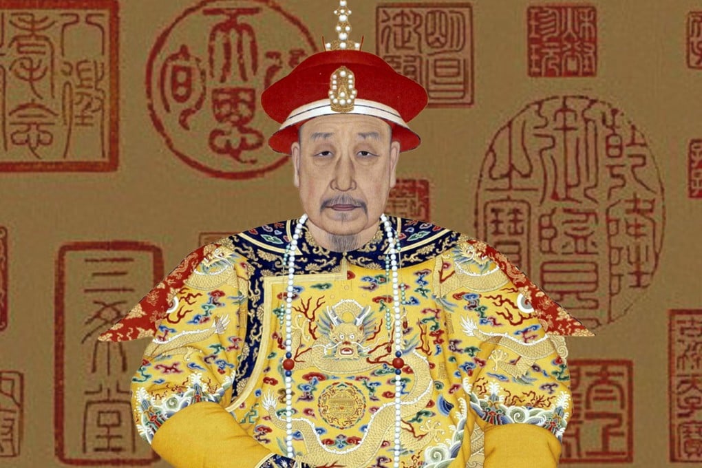 Emperor Qianlong of the Qing dynasty was known for marking his collected artworks with seals to enhance their value. Photo: SCMP composite/Baidu/Wikipedia