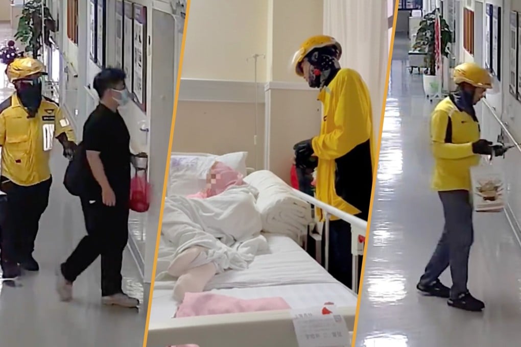 A 24-year-old cancer patient in Guangdong went viral for ordering “companionship” via a food delivery app. Photo: SCMP composite/Douyin