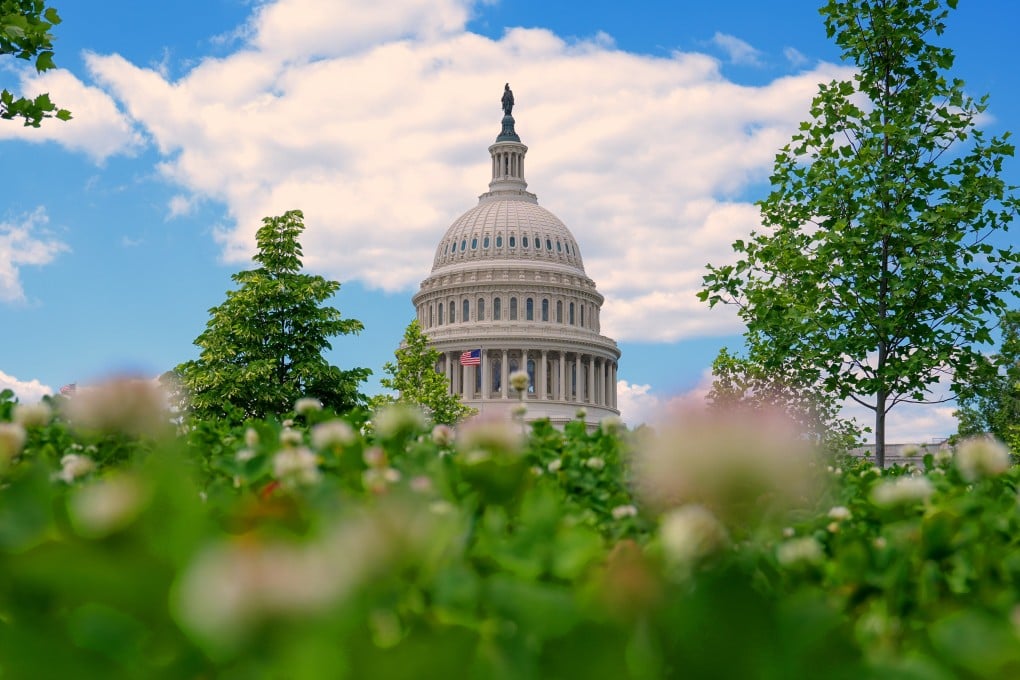 The US Capitol is seen in Washington on Thursday. Photo: AP