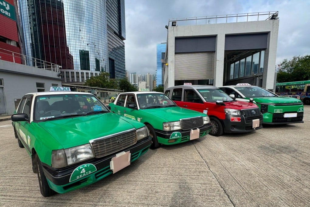 Taxi vehicles seized by police. Photo: Handout