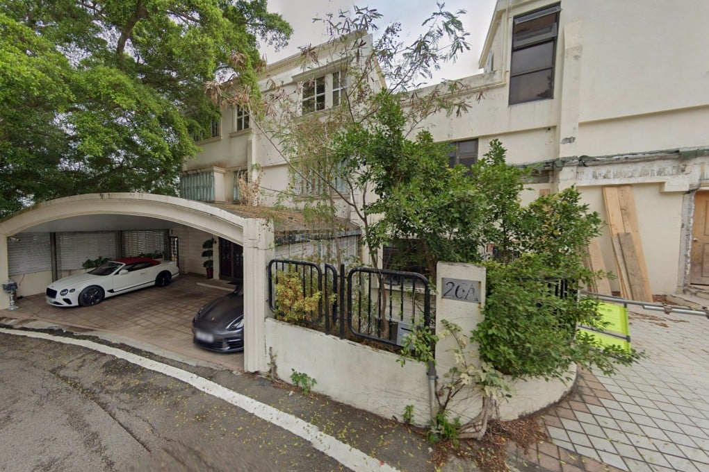 A helper reported the burglary at the house on Shouson Hill Road in Deep Water Bay. Photo: Google Maps