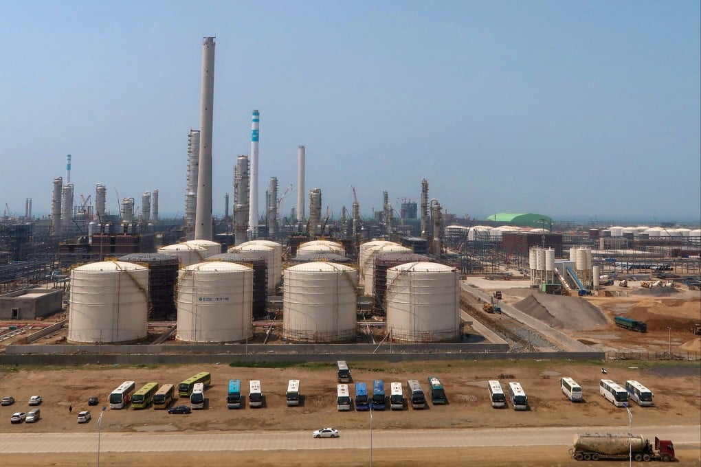 Hengli Petrochemical in Dalian, Liaoning province, has been accused by the United States of links to the Iran oil trade. Photo: Reuters