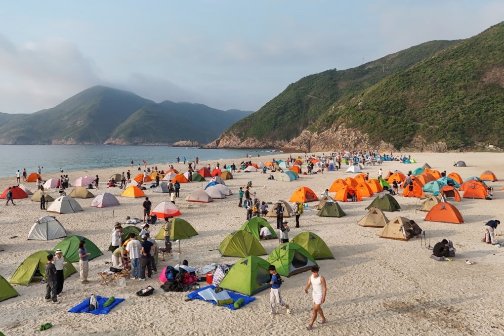 Travellers camp at Ham Tin Wan. Photo: Edmond So
