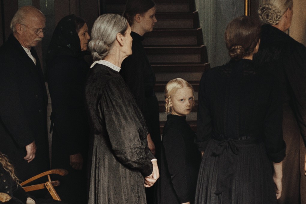 Hanna Heckt (centre) as Alma in a still from Sound of Falling (category III, German), directed by Mascha Schilinski. Lea Drinda, Lena Urzendowsky and Laeni Geiseler co-star.
