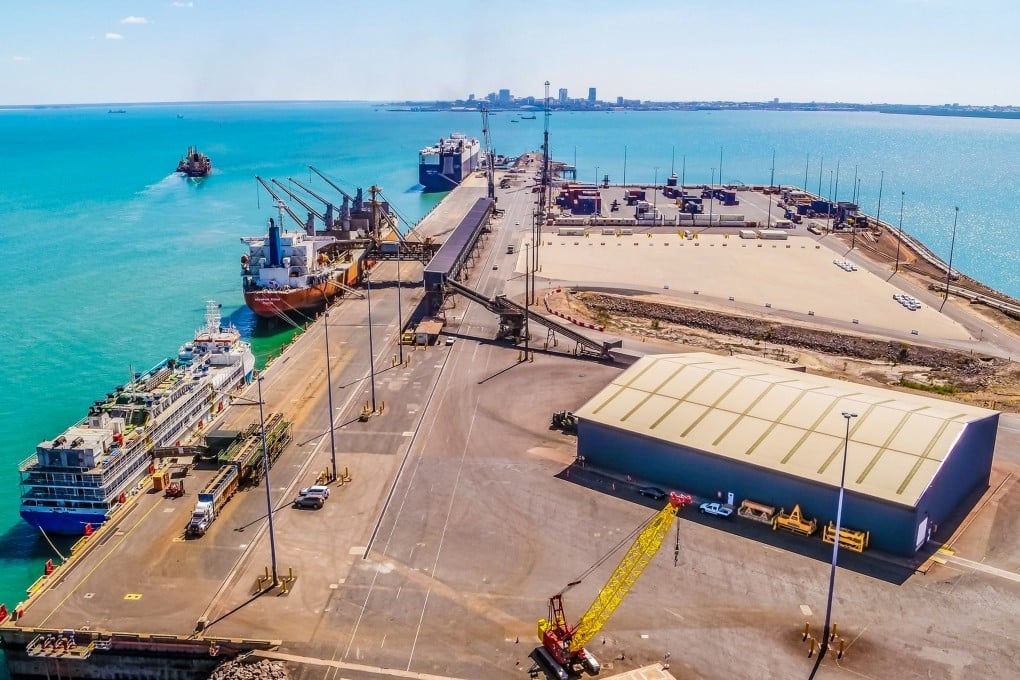 China’s Landbridge Group has launched legal action against Australia after failing to reach an agreement over Darwin port in the Northern Territory city of Darwin. Photo: Handout