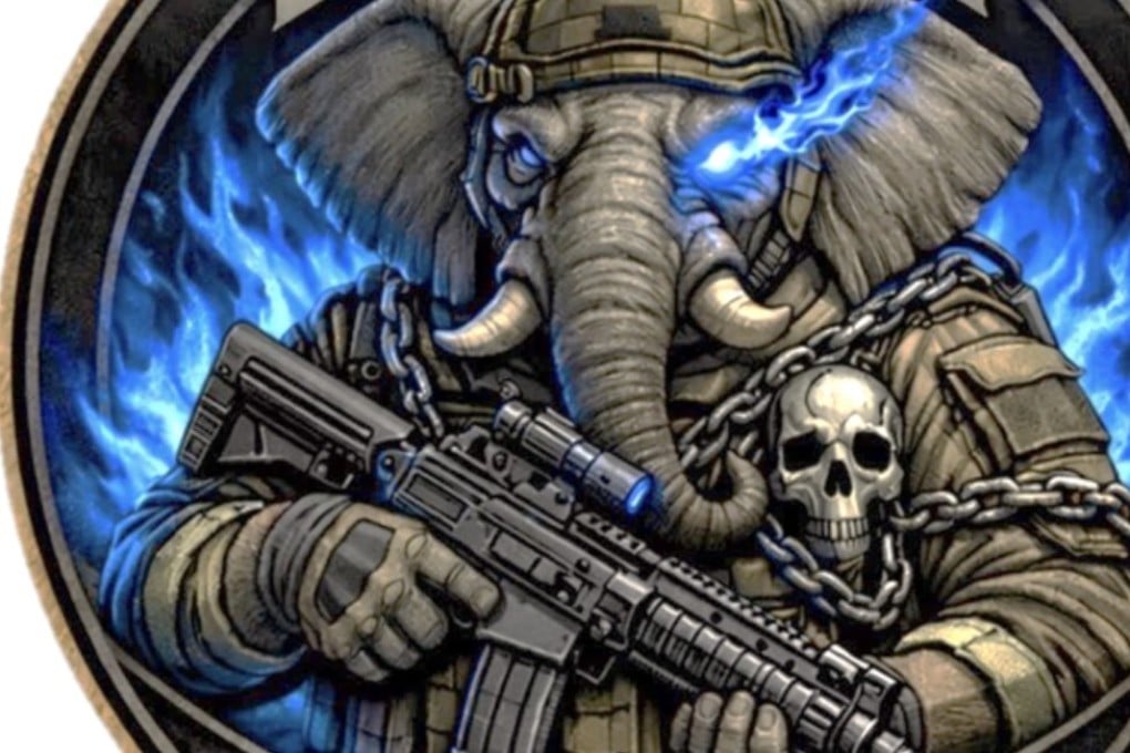 A patch of Japan’s 1st Infantry Regiment was withdrawn after an uproar over its design deemed as out of place with the image of the country’s military. Photo: X