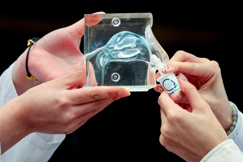 The nasal spray is designed to reduce brain damage by more than 80 per cent and improve stroke survival rates. Photo: Dickson Lee