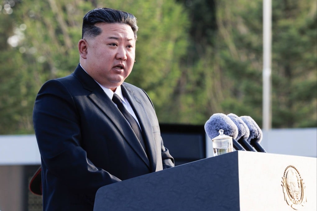 North Korea’s leader Kim Jong-un during an event in Pyongyang last month. Photo: dpa