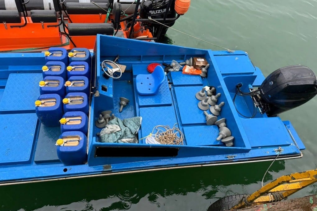 Authorities also seized 15 vehicles and a speedboat used to transport the fuel. Photo: Handout