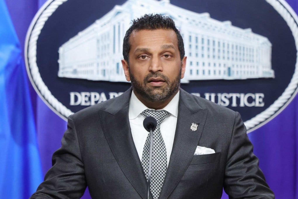 FBI Director Kash Patel. Photo: AFP