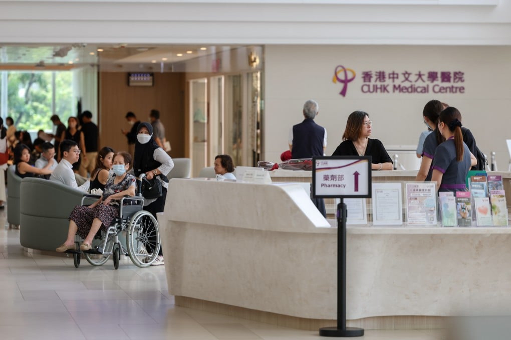 The CUHK Medical Centre in Ma Liu Shui opened in September 2021 as a non-profit-making private teaching hospital on a HK$4 billion government loan granted in 2016. Photo: Edmond So