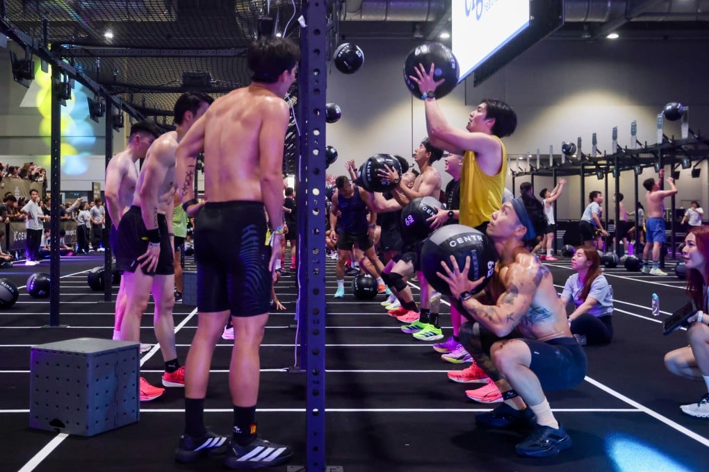 The Cigna Healthcare Hyrox Hong Kong 2026 started on Friday at AsiaWorld-Expo, with organisers expecting more than 19,500 competitors. Photo: Jonathan Wong