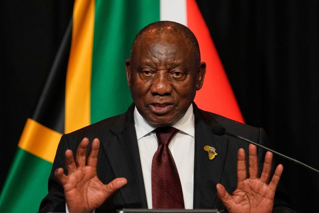 South Africa’s President Cyril Ramaphosa. Photo: AP