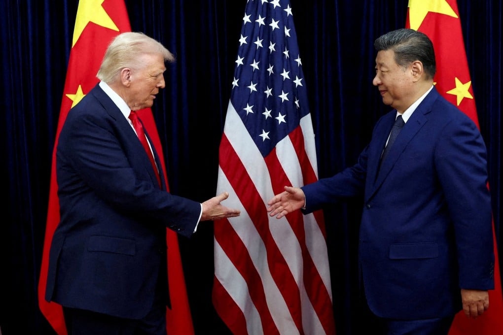 Presidents Xi Jinping and Donald Trump were unusually silent over the Taiwan issue when they met in South Korea last October. Photo: Reuters