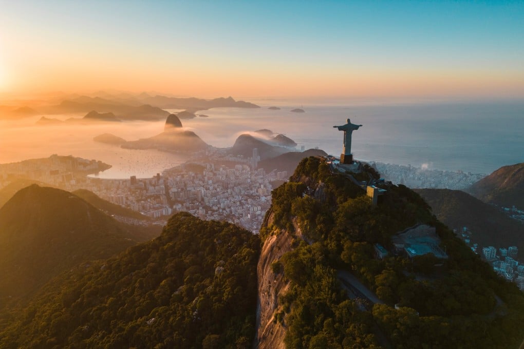 Christ the Redeemer statue at sunrise in Rio de Janeiro, Brazil. Photo: Shutterstock Images