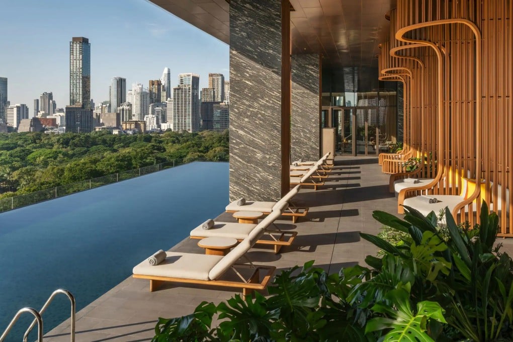 The swimming pool at Andaz One Bangkok, Thailand. Photo: courtesy Andaz One Bangkok