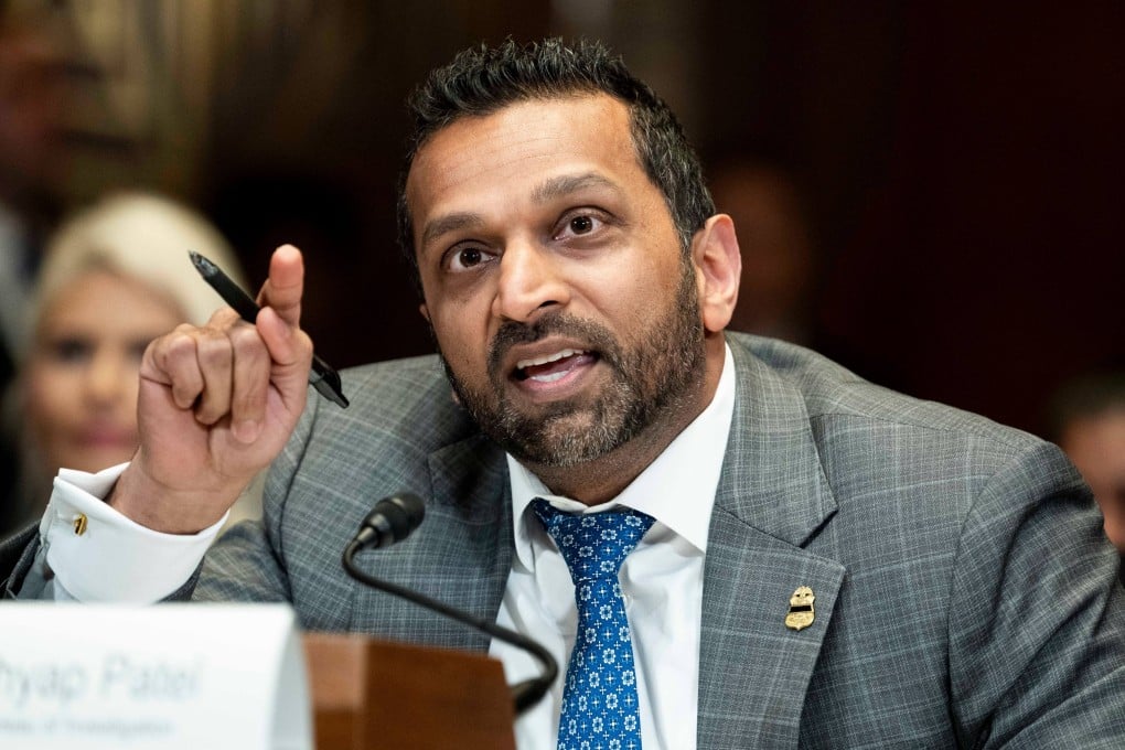FBI Director Kash Patel speaks at a Senate hearing  in Washington on Tuesday. Photo: dpa