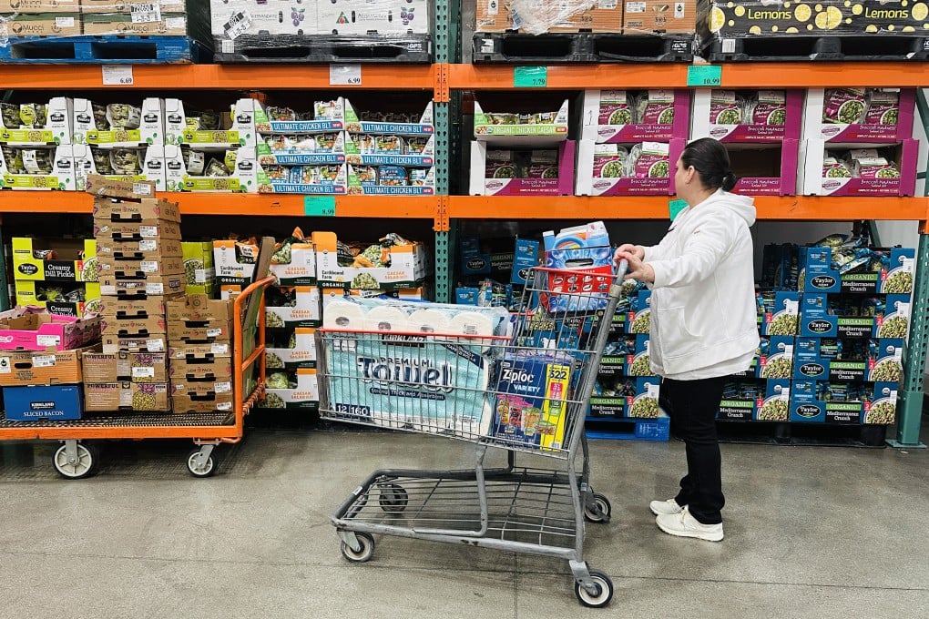A woman shops at a Costco store in California in April 2025. Costco has promised to pass on tariff refunds to members by lowering prices. Photo: TNS