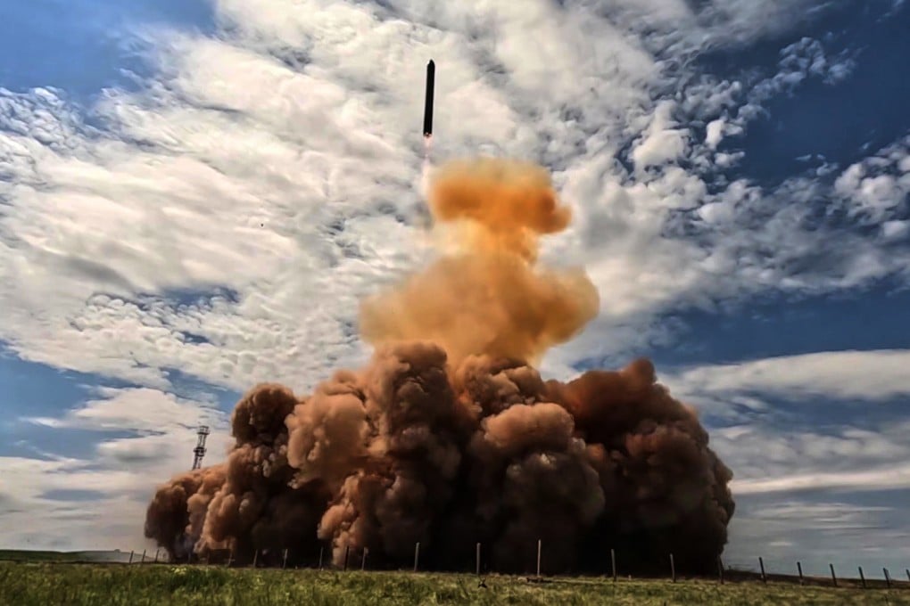 Russia’s Sarmat missile is designated ‘Satan II’ in the West. Photo: Russian Defence Ministry Press Service via AP