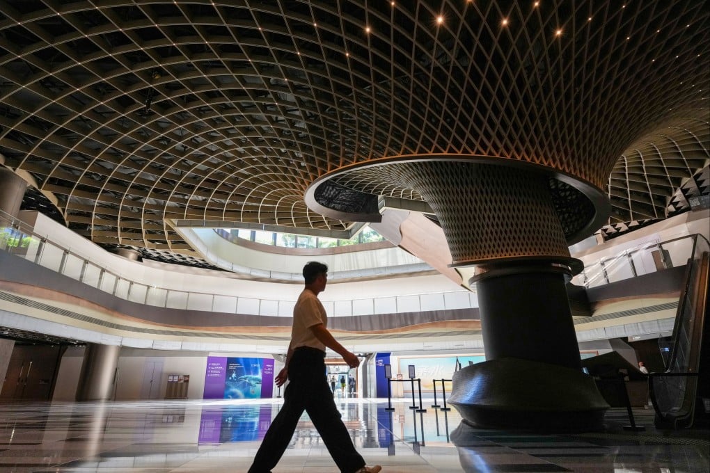 New World Development’s huge 11 Skies project has yet to fully open. Photo: SCMP