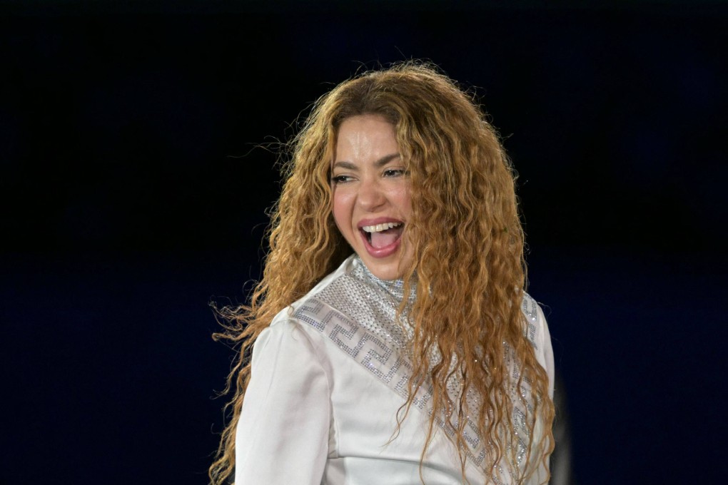 Colombian singer Shakira performing in 2025. Photo: AFP
