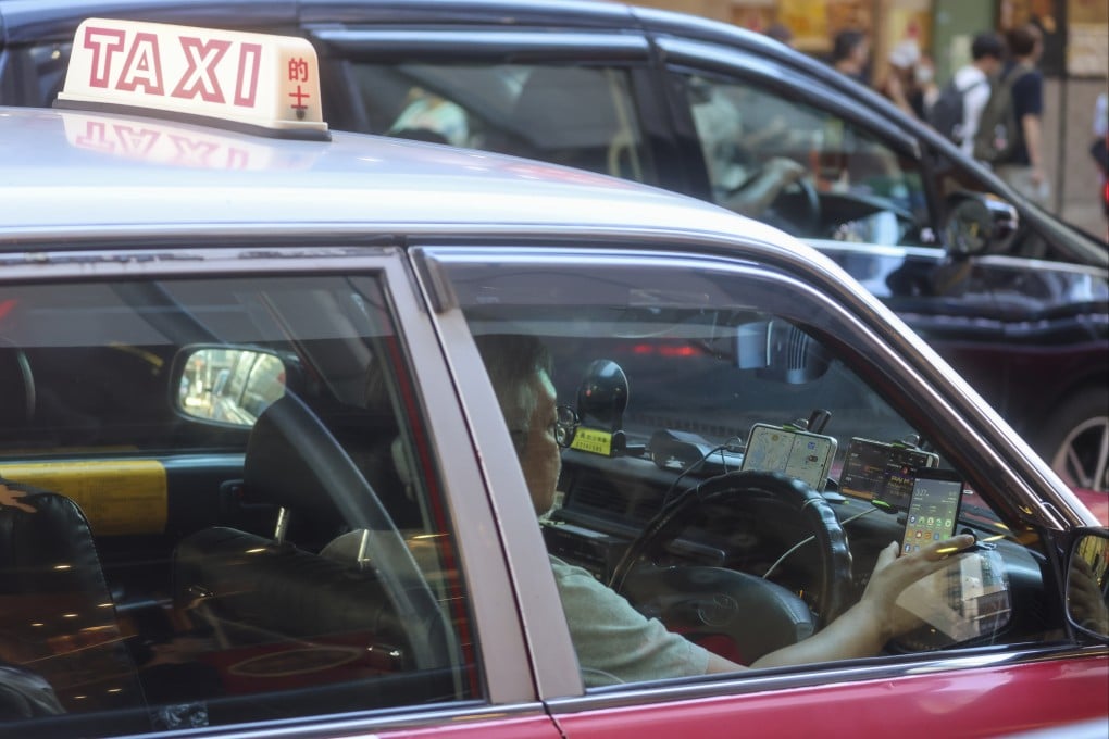 Taxi drivers are worried that ride-hailing platforms will take away their business. Photo: Edmond So