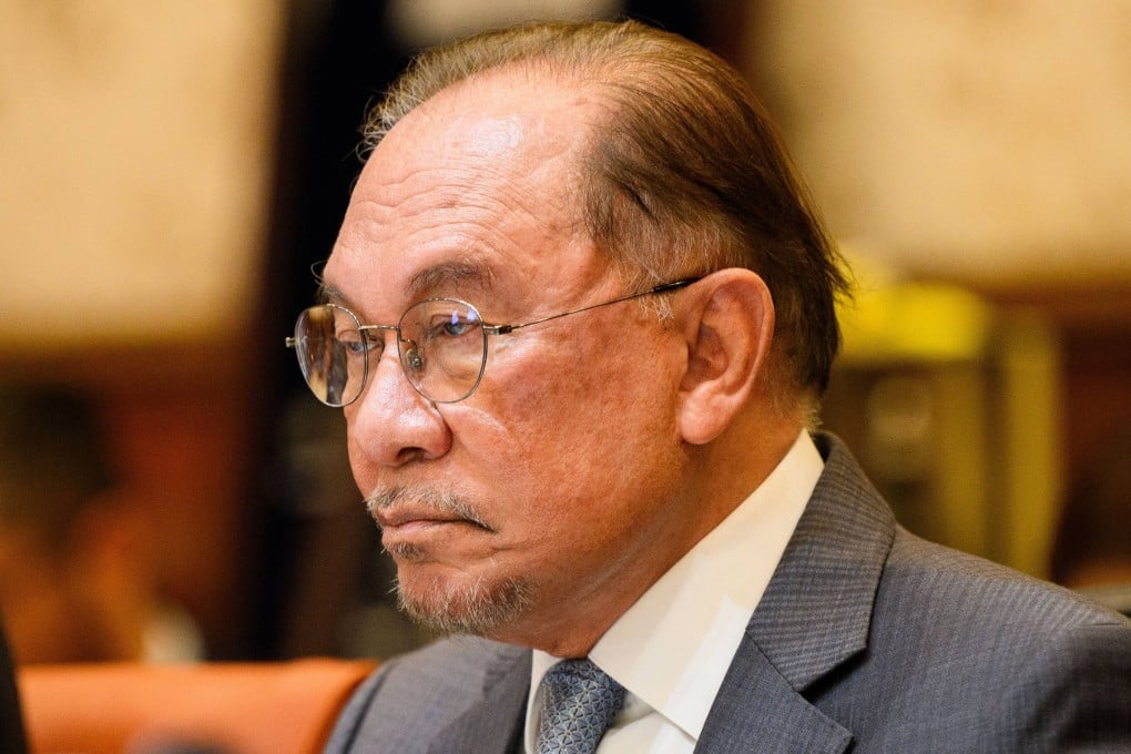 Malaysian Prime Minister Anwar Ibrahim attends a meeting at Perdana Putra Complex in Putrajaya on April 16. Photo: dpa
