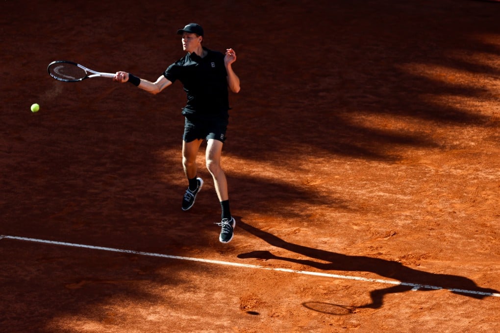 Jannik Sinner, who won the Italian Open last weekend by beating Casper Ruud, is on a record-breaking 34-match winning streak at Masters level. Photo: Xinhua