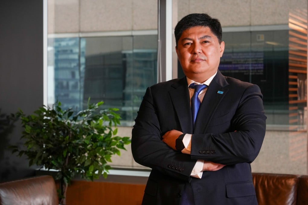 Kazakhstani consul general Bauyrzhan Dosmanbetov says he had seen increasing interest from Hong Kong businessmen in the resource-rich nation. Photo: Sun Yeung
