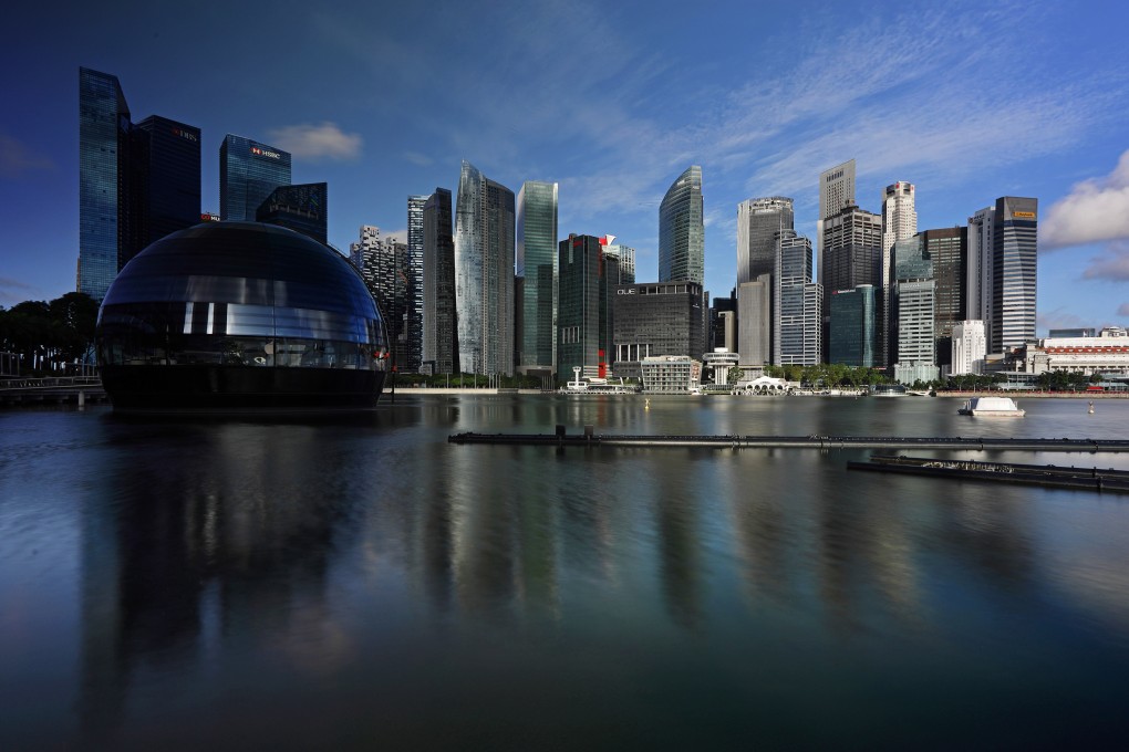 Singapore’s skyline. A man received 18 years’ jail for sexually abusing his younger sister in the city state. Photo: NurPhoto via Getty Images