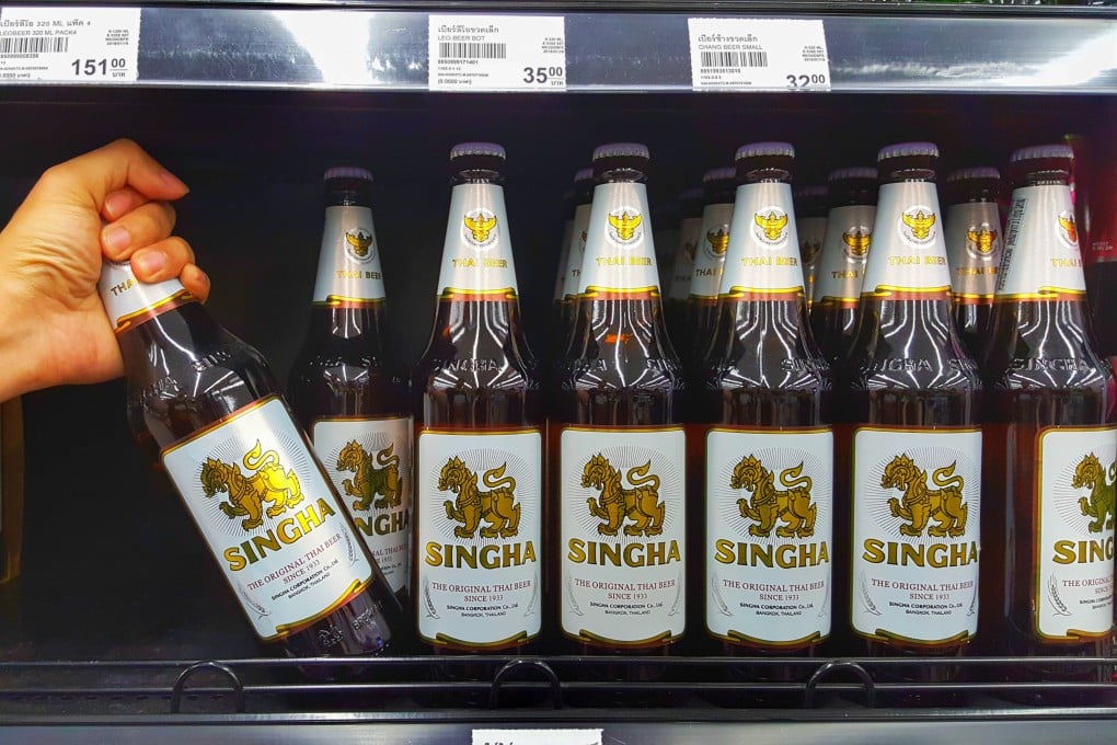 Singha Beer is owned by the Bhirombhakdi family, which is listed as Thailand’s 15th richest by Forbes. Photo: Shutterstock