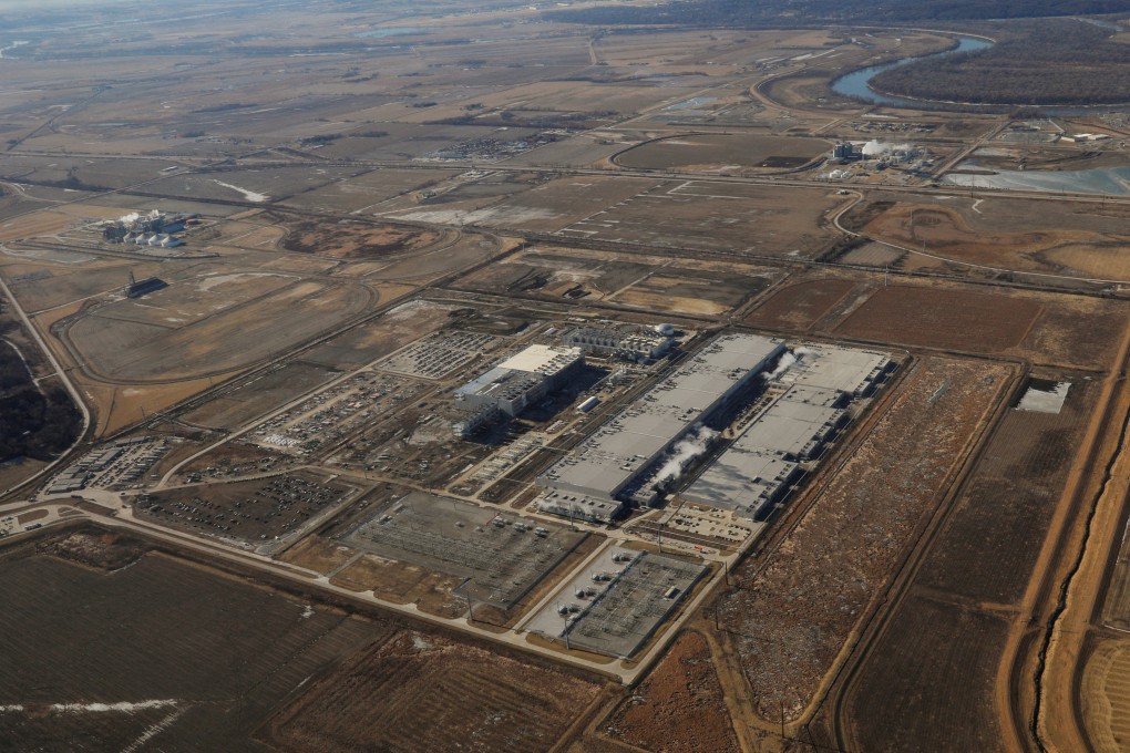 Google Data Center Southland is seen from the air in Council Bluffs, Iowa, on January 4, 2019. Photos: Reuters
