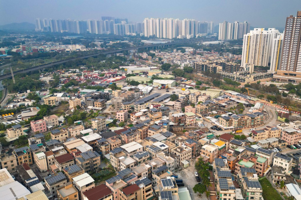 An aerial view of Hung Shui Kiu, which is intended to be part of the Northern Metropolis, on December 30, 2025. Photo: Sam Tsang
