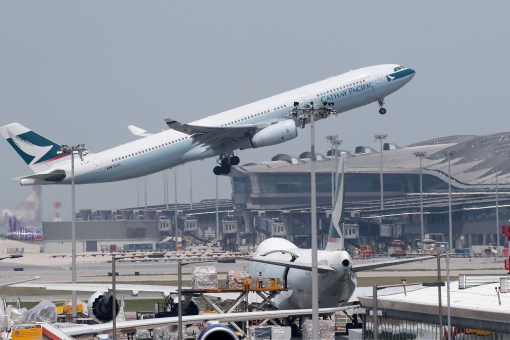 Local airlines have adjusted their cargo fuel surcharges twice this month in line with falling global fuel prices, transport minister Mable Chan says. Photo: Edward Wong