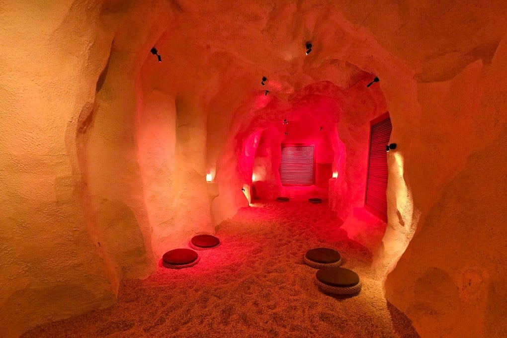 The Himalayan salt room is just one of the relaxing features at Tangqi Tangquan Life Tenz spa in Shenzhen, where a Hong Kong couple spent the night to see what else is on offer besides massages and pools. Photo: Ginny Wong