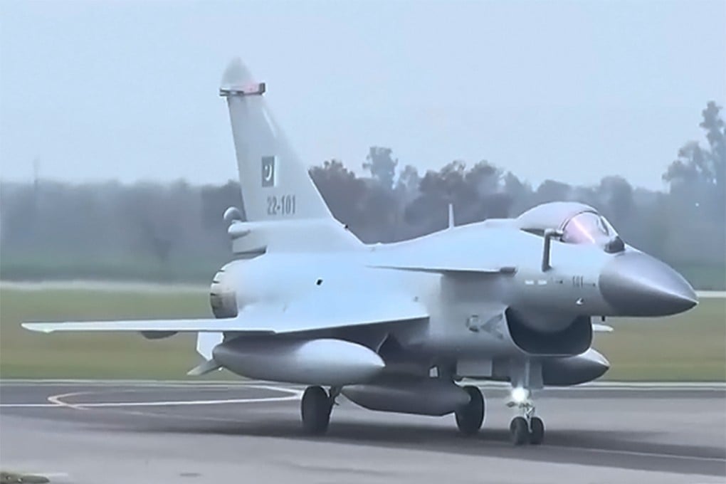 Pakistan is the only country besides China known to possess the J-10C fighter. Photo: CCTV