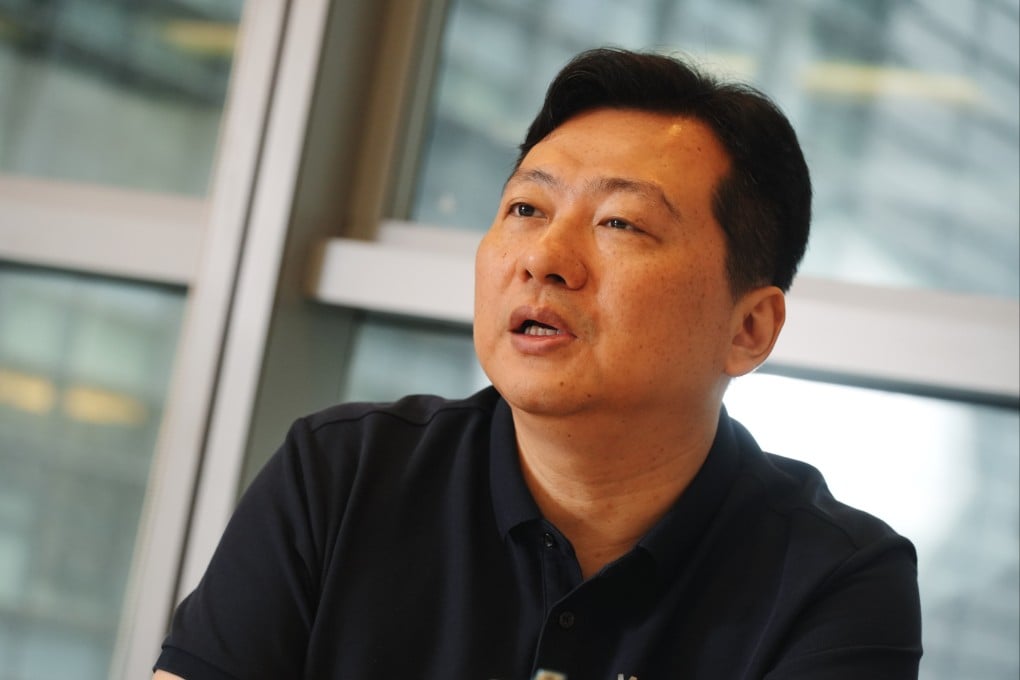Liu Wei, founder and CEO of Video Rebirth, interviewed at the start-up’s office in Science Park, Sha Tin, May 15, 2026. Photo: Sun Yeung