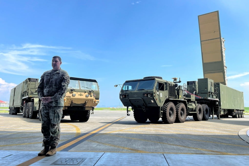 The Typhon missile launcher is stationed at an airbase in Iwakuni, western Japan, last year. Photo: Reuters