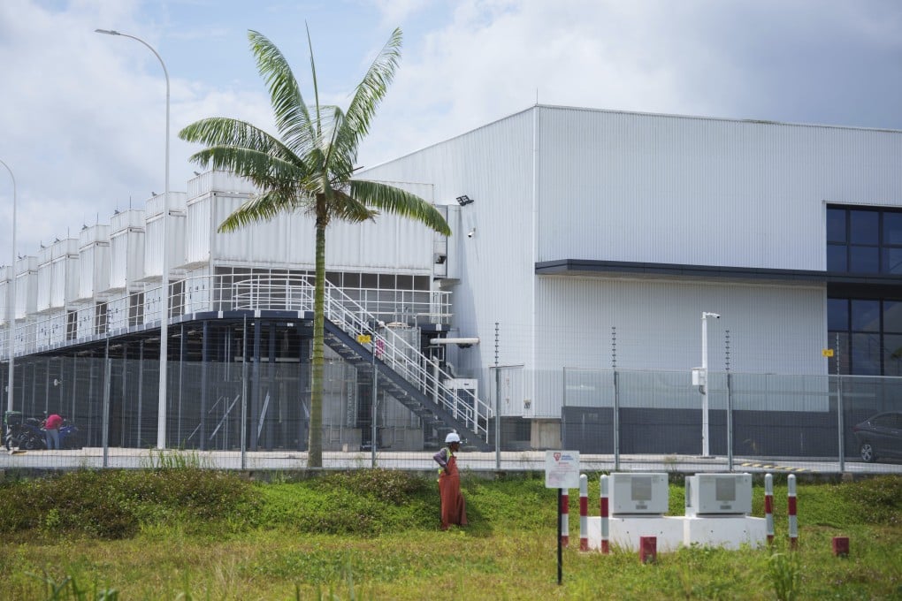 A data centre under construction in Sedenak Tech Park in Johor, Malaysia, Sept. 27, 2024. Photo: AP