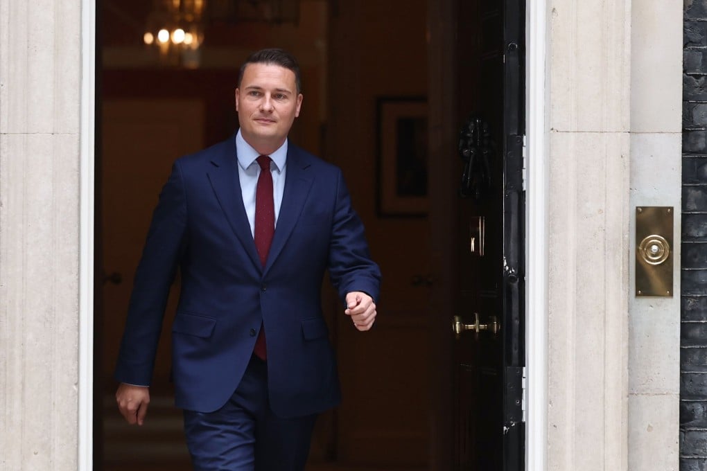 Former British health minister Wes Streeting. Photo: EPA