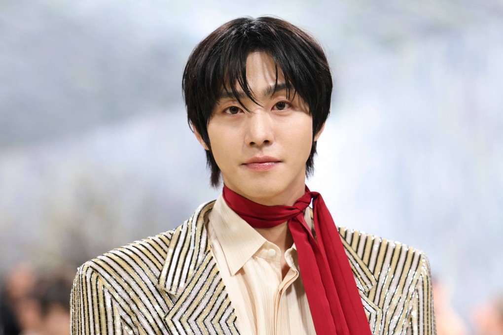 Ahn Hyo-Seop arrives for the 2026 Met Gala at the Metropolitan Museum of Art, in New York, on May 4, 2026. He recently released “Something Special”, a cross-cultural track that blends K-pop and US R&B, with US star Khalid.
Photo: AFP