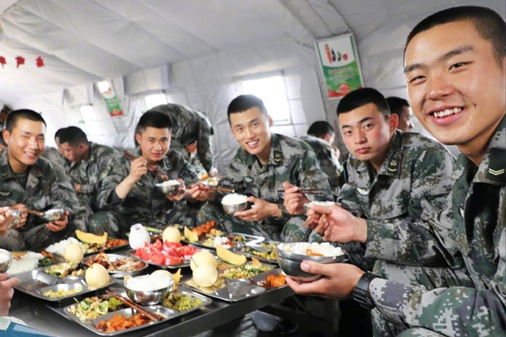 The food management system was developed after repeated complaints from grass-roots units, a Chinese media outlet has reported. Photo: CCTV