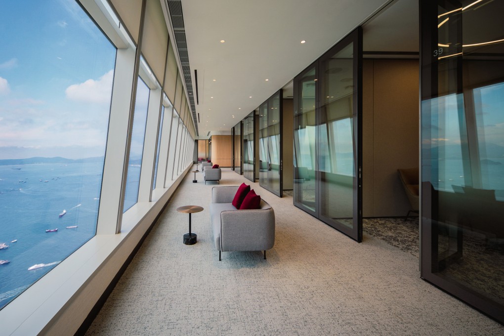 HSBC now has five wealth-management centres in Hong Kong, including this one that opened in September in the International Commerce Centre in West Kowloon. Photo: Handout
