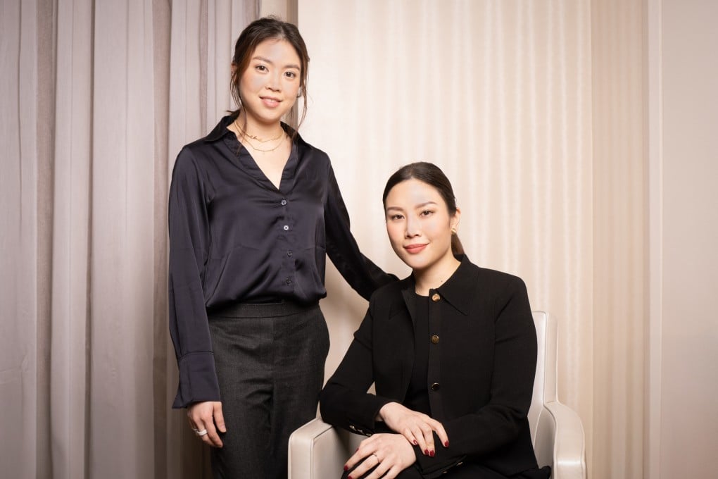 Angela Tanoesoedibjo (right), president director and CEO of MNC Digital Entertainment, and her sister Clarissa Tanoesoedibjo, CEO of V+Short. Photo: Alexander Mak
