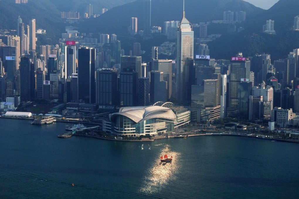 A view of Victoria Harbour taken from Hong Kong Observation Deck. Photo: Sam Tsang