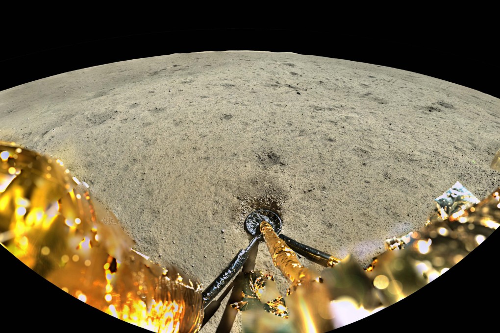 Pictures of the moon’s surface taken by the Chang’e-6 probe in 2024. Photo: EPA-EFE